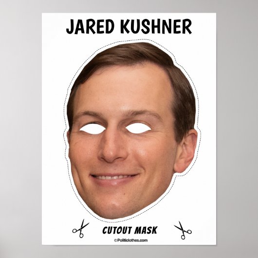 JARED KUSHNERハロウィンマスク ポスター (正面)