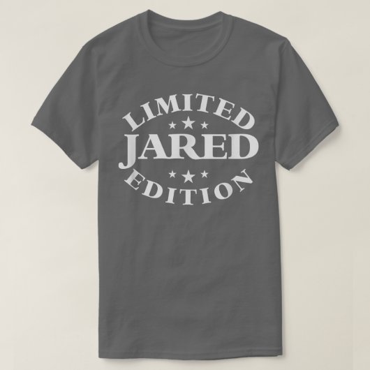 Jared Limited Edition  Funny Personalized Jared  Tシャツ (デザイン正面)