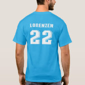 jared throwboyティーのTシャツはワイシャツをlorenzen Tシャツ (裏面)