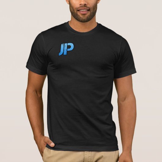 Jaredibleの生産の黒いTシャツ Tシャツ (正面)