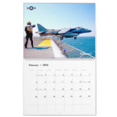 JARHEAD JETS - AV-8B Harrier II カレンダー (2月 2026)