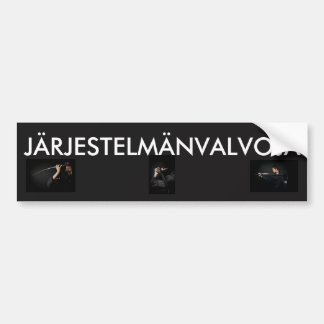 JÄRJESTELMÄNVALVOJAのバンパーステッカー バンパーステッカー