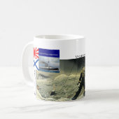 Jarra : A Great Victory por Terukata Ikeda, 1904 コーヒーマグカップ (正面左)