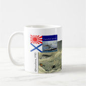 Jarra : A Great Victory por Terukata Ikeda, 1904 コーヒーマグカップ (左)