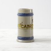 Jarra cervecera oficial muycabron.com ビールジョッキ (中央)