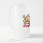 Jarra Metrinn Gigante de Hielo フロストグラスビールジョッキ (正面左)