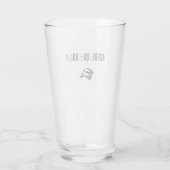 jarra / vaso con frase cubana タンブラーグラス (裏面)