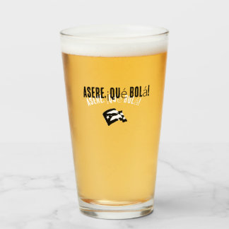 jarra / vaso con frase cubana タンブラーグラス