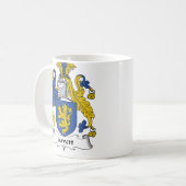 Jarrettの家紋 コーヒーマグカップ (正面左)