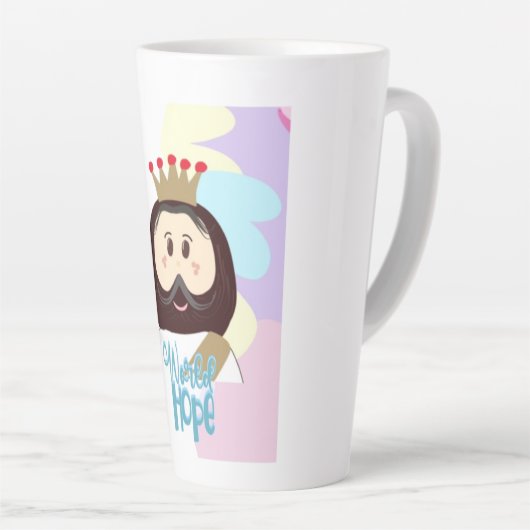 Jarro World Hope カフェラテマグ (右アングル)