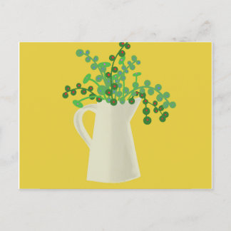 Jarron y plantas ポストカード