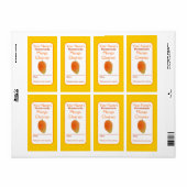 Jars Mango Chutneyパーソナライズされたのキャニングラベル ラベル (フルシート)