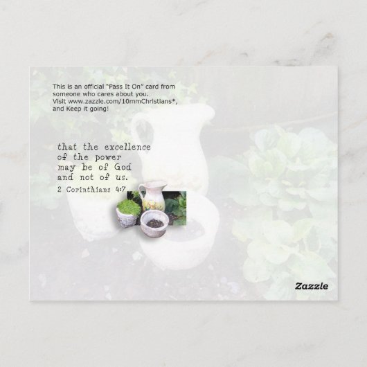 Jars of Clay ポストカード (裏面)