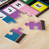 Jars of Humanity: ジグソーパズル (側面)