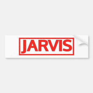 Jarvisのスタンプ バンパーステッカー