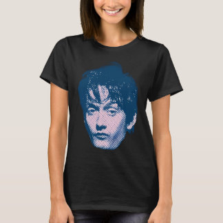 JARVIS COCKER Pulp ブルー・デュオトーン リノカット Tシャツ