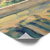 Jas de Bouffan The Pond – ポールセザンヌ- c1876 ポスター (角)