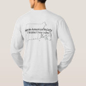 JAS Southern New England長袖Tシャツ Tシャツ (裏面)