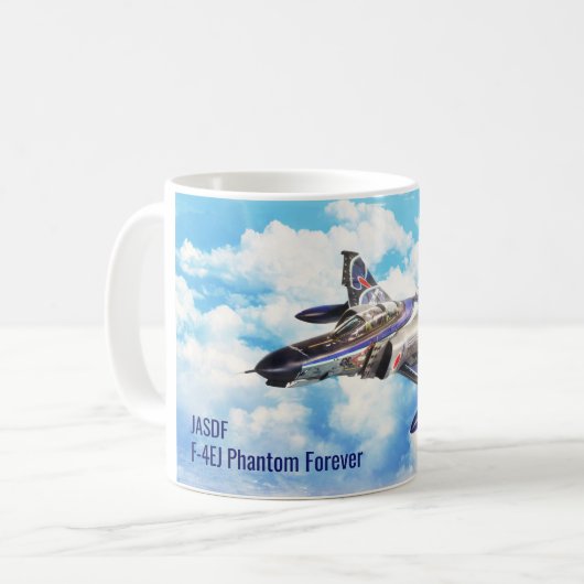 JASDF F-4EJ Phantom Forever コーヒーマグカップ (正面左)