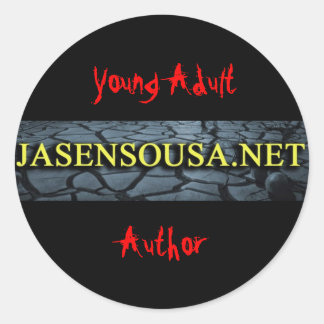 Jasen Sousa.Netラウンドステッカー ラウンドシール