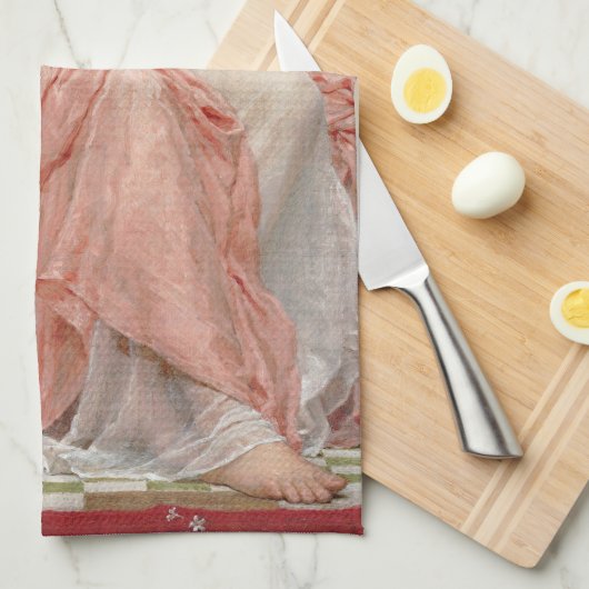 Jasmine by Albert Joseph Mooreファインアート キッチンタオル (四つ折り)