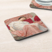Jasmine by Albert Joseph Mooreファインアート コースター (左側)
