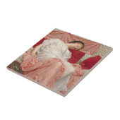 Jasmine by Albert Joseph Mooreファインアート タイル (側面)