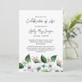 Jasmine Celebration of Life Funeral 招待状 (スタンド正面)