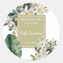 Jasmine Perfume Label ラウンドシール
