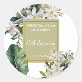 Jasmine Perfume Label ラウンドシール
