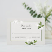 Jasmine RSVPカード (スタンド正面)