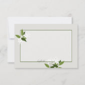 Jasmine RSVPカード (裏面)