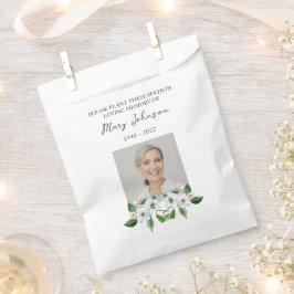 Jasmine Seed Packet Memorial Funeral Favor Bag フェイバーバッグ