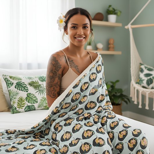 Jasmine Sherpa Blanket シェルパブランケット