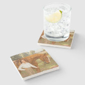 Jasmine the Horse (by Algernon Talmage) ストーンコースター (横)