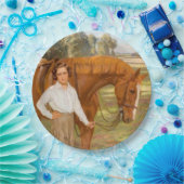 Jasmine the Horse (by Algernon Talmage) ペーパープレート (パーティー)