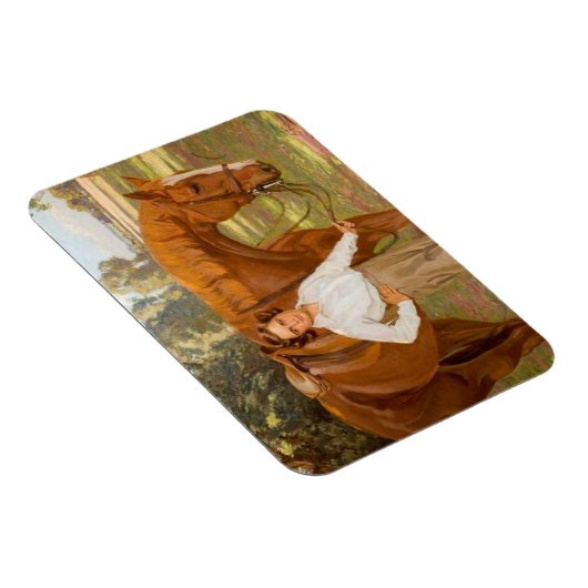 Jasmine the Horse (by Algernon Talmage) マグネット (右側)