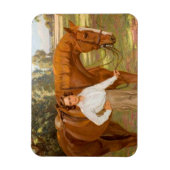 Jasmine the Horse (by Algernon Talmage) マグネット (縦)