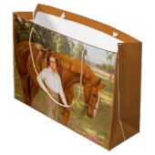 Jasmine the Horse (by Algernon Talmage) ラージペーパーバッグ (裏面アングル)