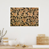 Jasmine trail curtain design, 1868-70 (printed cot ポスター (キッチン)