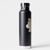 Jasmine White Flower Elegant Name ウォーターボトル (右面)