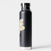 Jasmine White Flower Elegant Name ウォーターボトル (左面)