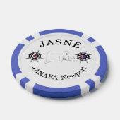 JASNE-JANAFAチャレンジコイントランプのポーカーチップ ポーカーチップ (シングル)