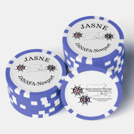 JASNE-JANAFAチャレンジコイントランプのポーカーチップ ポーカーチップ