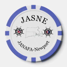 JASNE-JANAFAチャレンジコイントランプのポーカーチップ ポーカーチップ