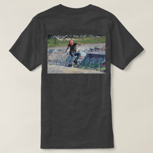 Jason Adams – ツイストCrail T-Shirt Tシャツ (デザイン裏面)