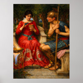 Jason and Medea by John William Waterhouse  ポスター