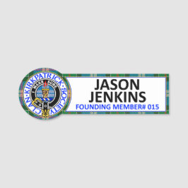 Jason Jenkins 様用 CKS ネームバッチ 名札