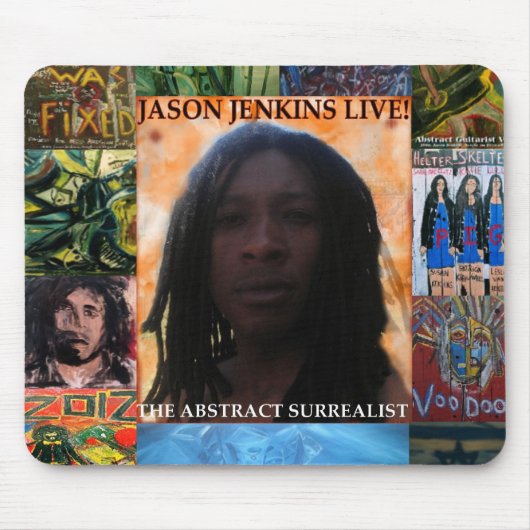 JASON JENKINS LIVE! マウスパッド (正面)