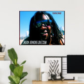 JASON JENKINS LIVE.NING.COM ポスター (ホームオフィス)